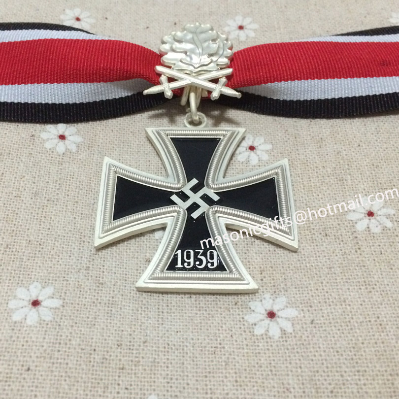 German WW2 Cross of the Iron Cross with silver Oak Leaves and Swords