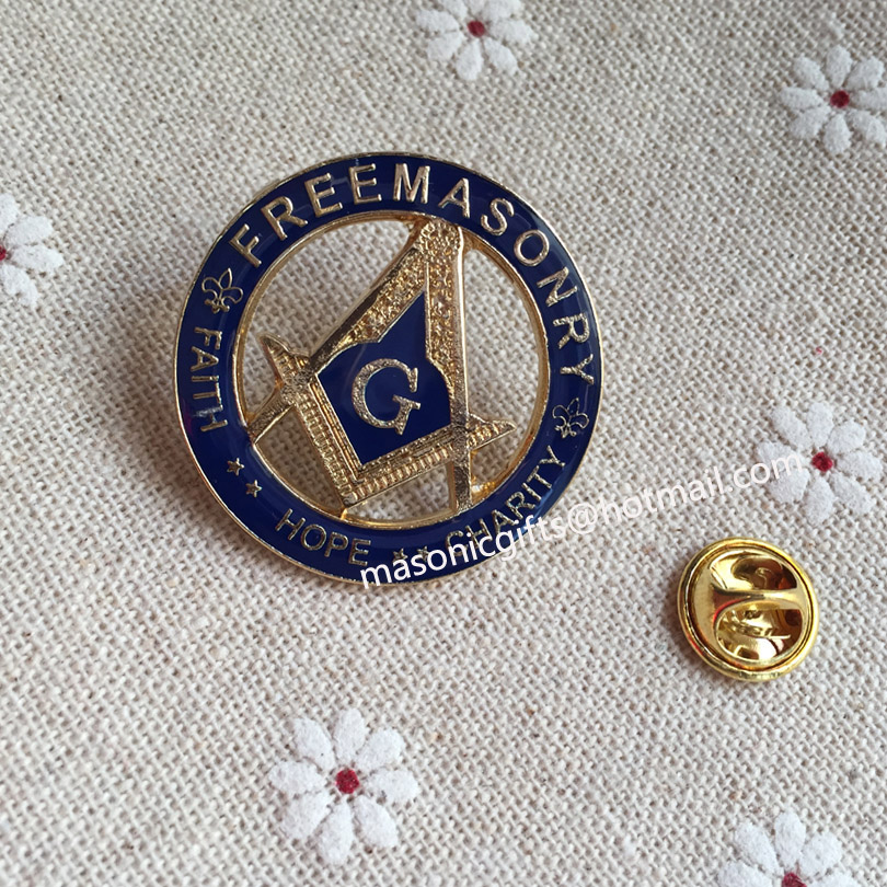 Masonic Master Mason Prince Hall Affiliated Large Lapel Pin Equinox Masonic Regalia Blue Lodge