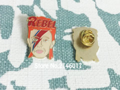 David Bowie Inspired Lapel Pin