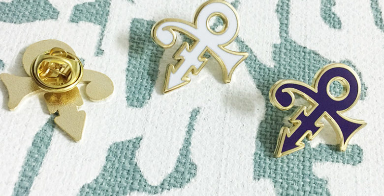 Prince Love Symbol Lapel Pin